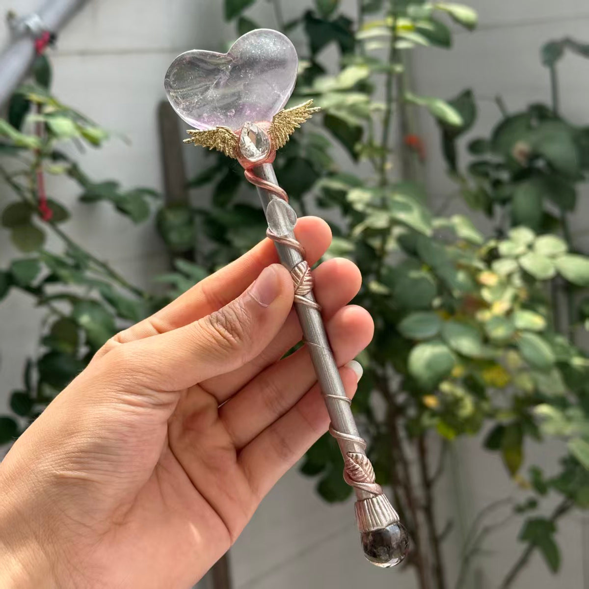 Handcrafted Fairy Crystal Magic Wand – A Perfect Gift for Her or Kids