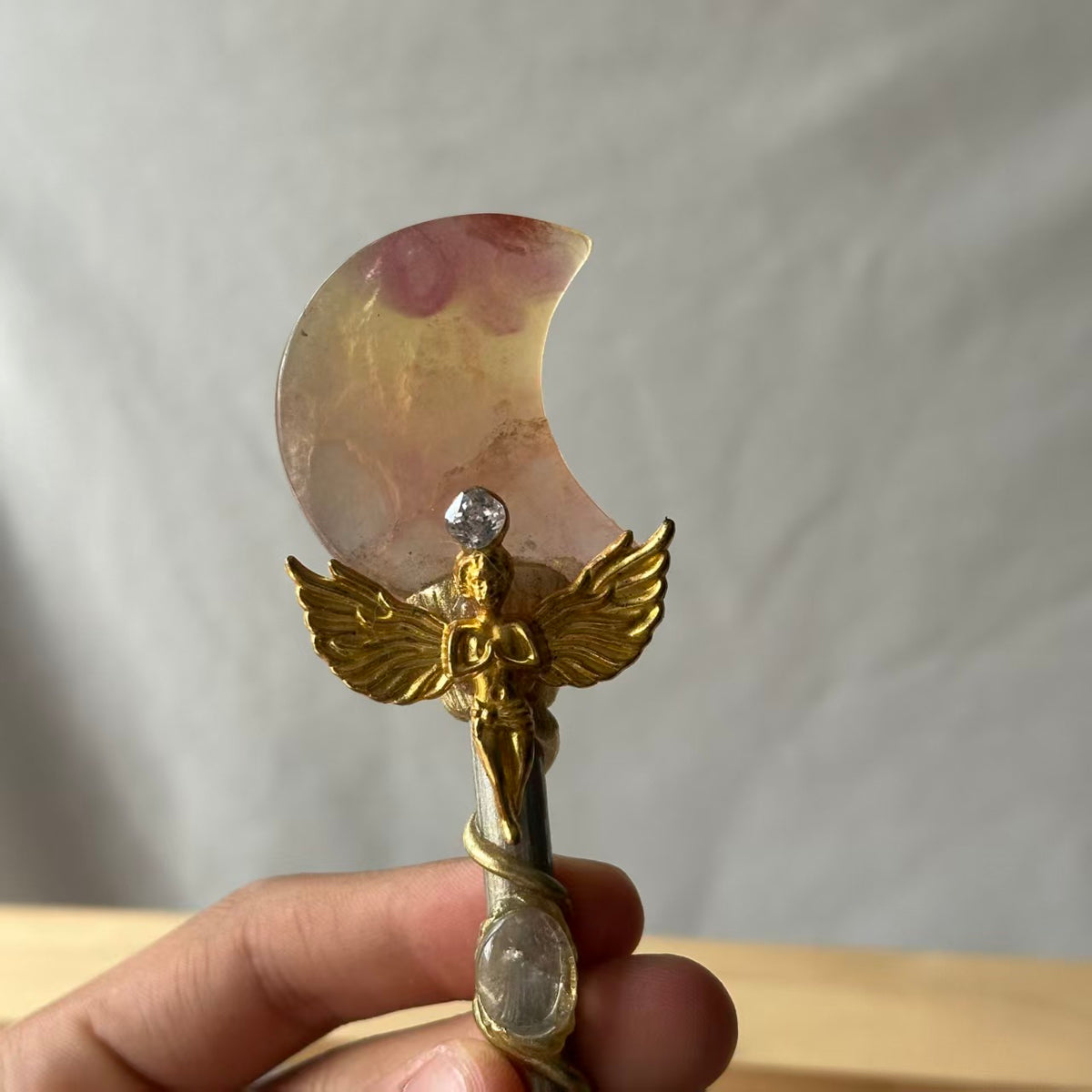 Handcrafted Fairy Crystal Magic Wand – A Perfect Gift for Her or Kids