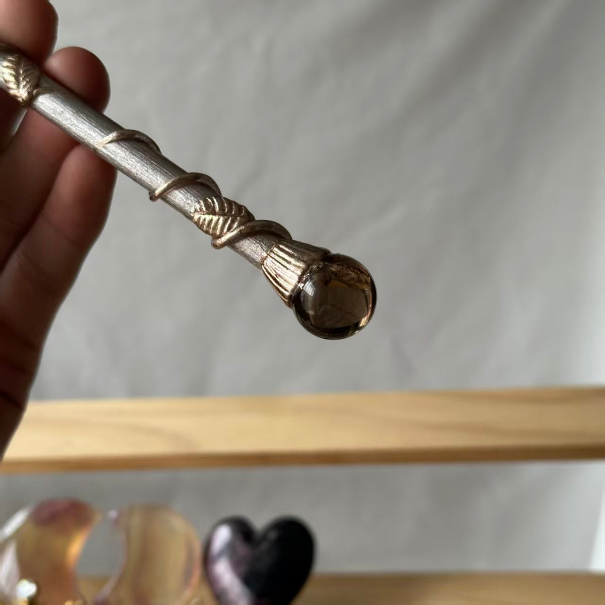 Handcrafted Fairy Crystal Magic Wand – A Perfect Gift for Her or Kids