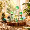 Emotional Calm & Nervous System Support — Heart Chakra Crystal Grid for Stress Relief, Inner Peace & Heart Healing