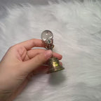 Handcrafted Crystal Bell for Meditation, Energy Cleansing & Ritual