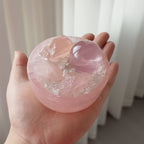 Rose Quartz Bowl with Crystals – Self-Love & Relationship Intention Set